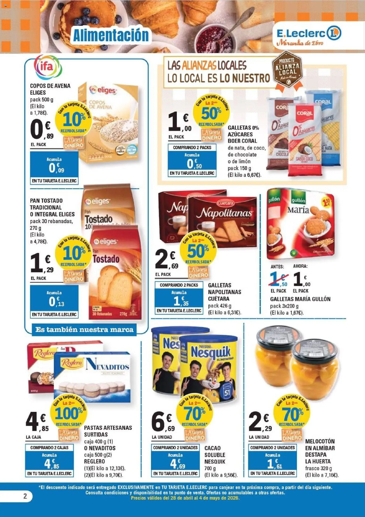 E.Leclerc Miranda de Ebro │ válido desde el 28.04.2026 | Página: 2