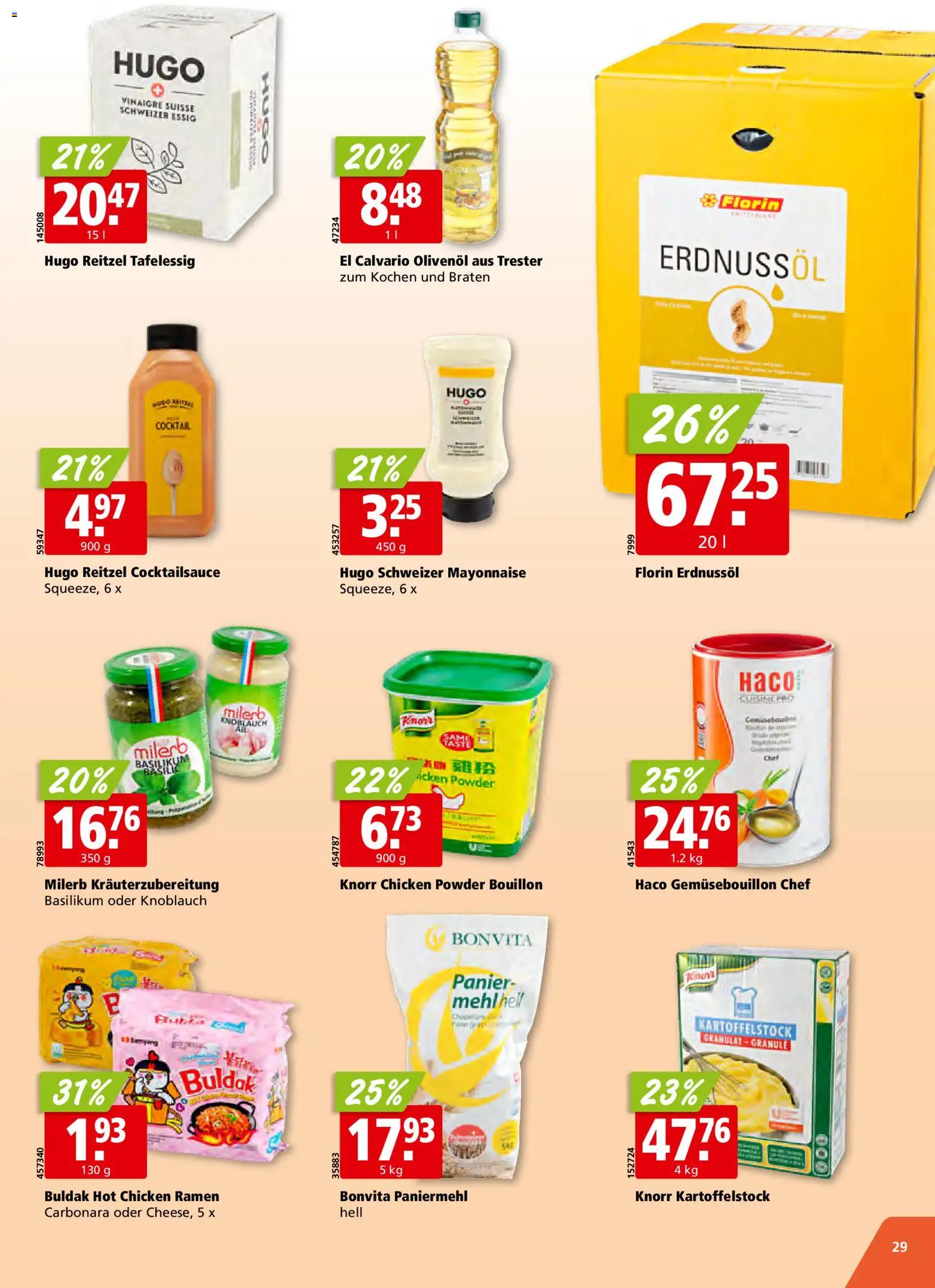 Aligro Aktionen – gültig ab 09.02.2026 | Seite: 29 | Produkte: Essig, Grat, Knoblauch, Mayonnaise