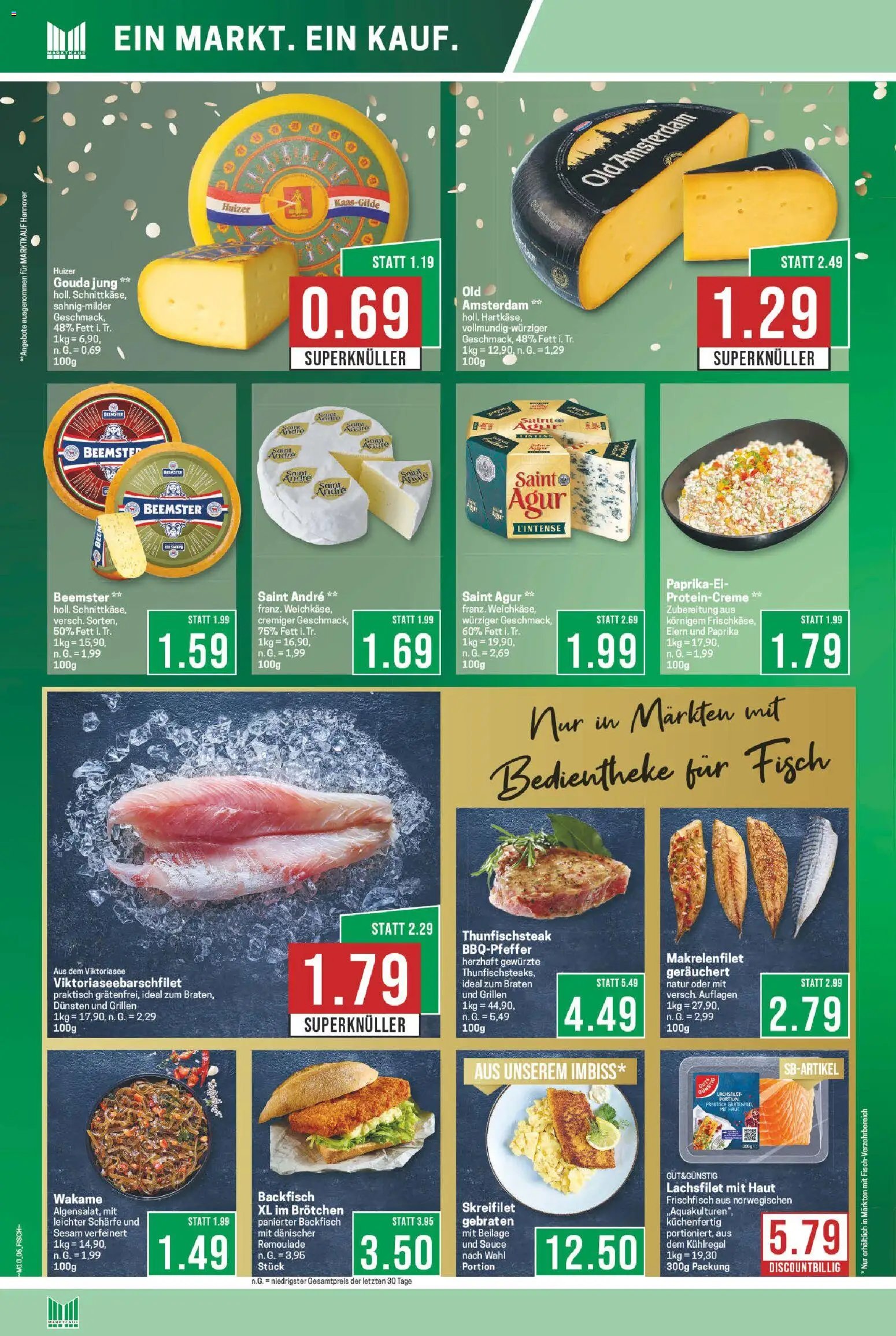 Marktkauf Prospekt 	 – gültig ab 02.03.2026 | Seite: 6 | Produkte: Gouda, Fisch, Paprika