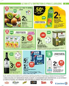 E.Leclerc - Prévisualisation de E.Leclerc catalogue de la semaine 15 valide à partir de 07.04.2026 | Page: 9