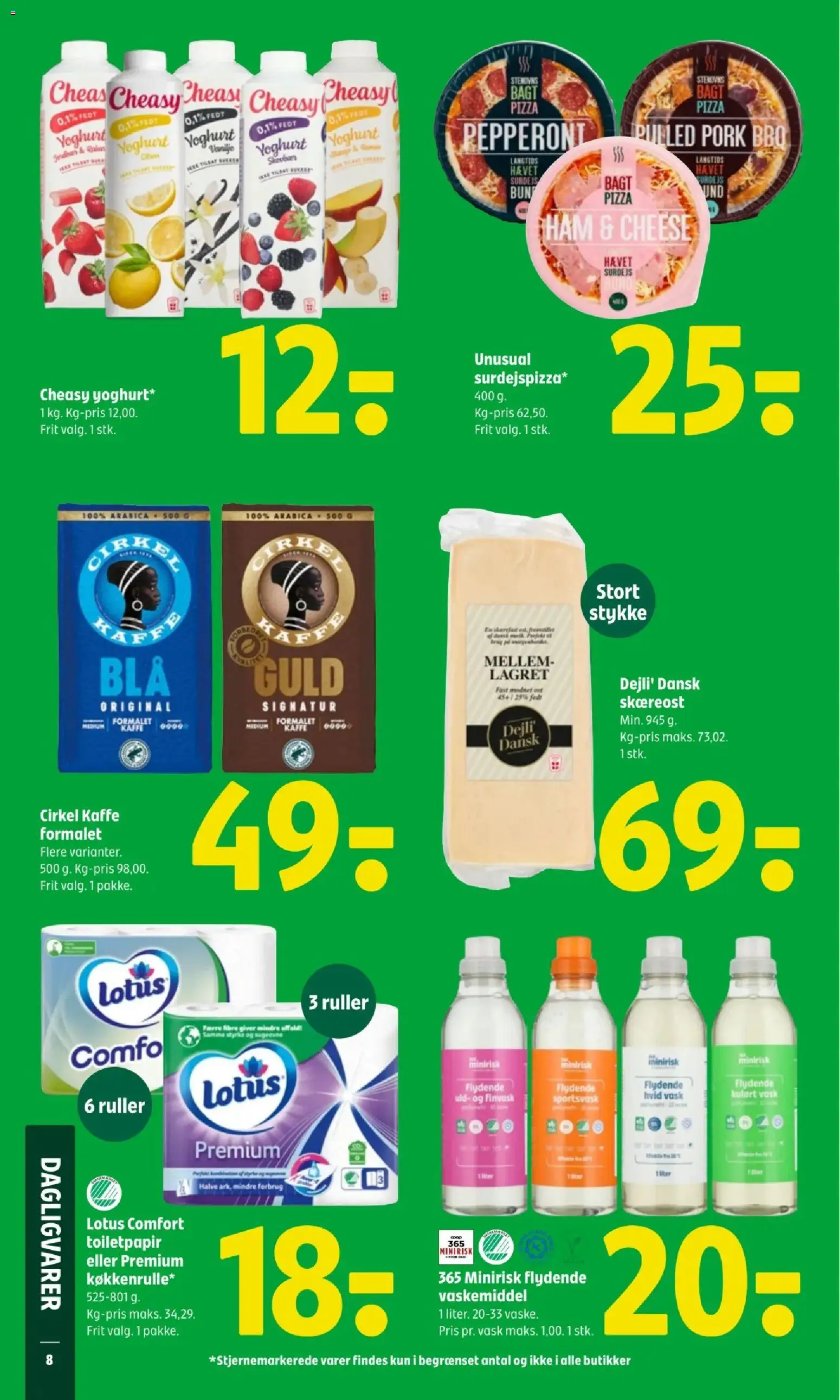 Coop 365 tilbudsavis – gyldig fra 30.10.2025 | Side: 10 | Produkter: Yoghurt, Kaffe, Pizza, Toilet