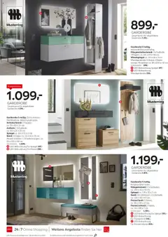 XXXL Lutz Wenn es zu Hause am schönsten ist! ab 12.10.2025 gültig | Seite: 20 | Produkte: Wandspiegel, Spiegel, Wandgarderobe