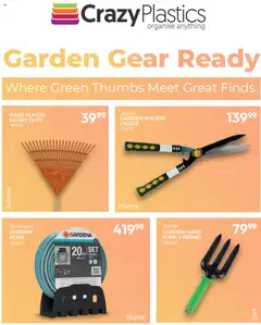 Preview of Crazy Plastics specials valid from 19.08.2025