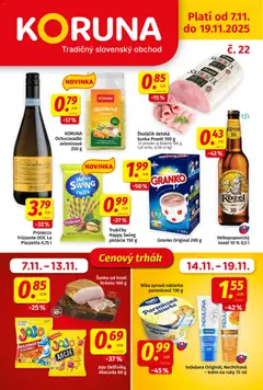 Koruna leták platný od 07.11.2025