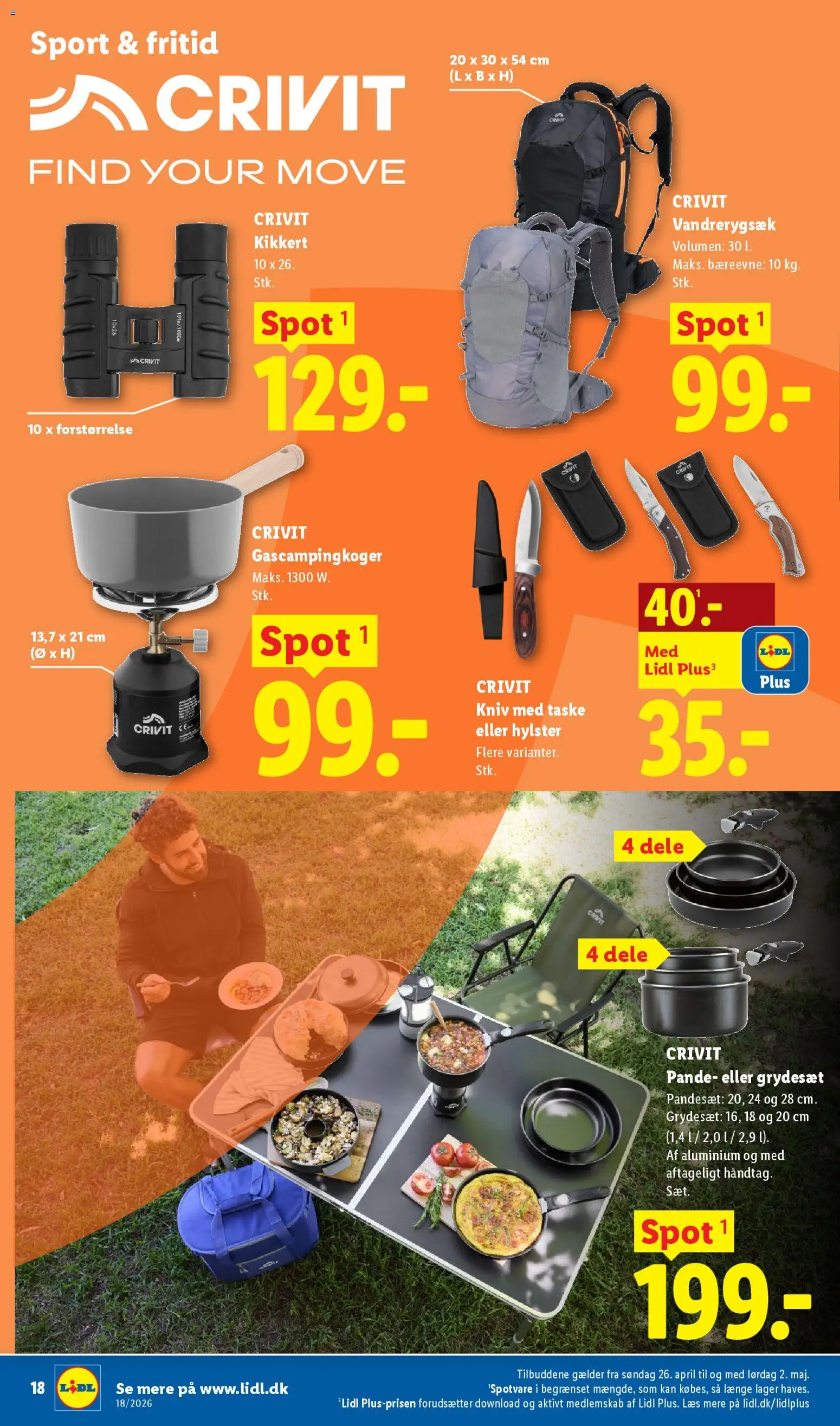 Lidl tilbudsavis – gyldig fra 26.04.2026 | Side: 4 | Produkter: Taske, Søm