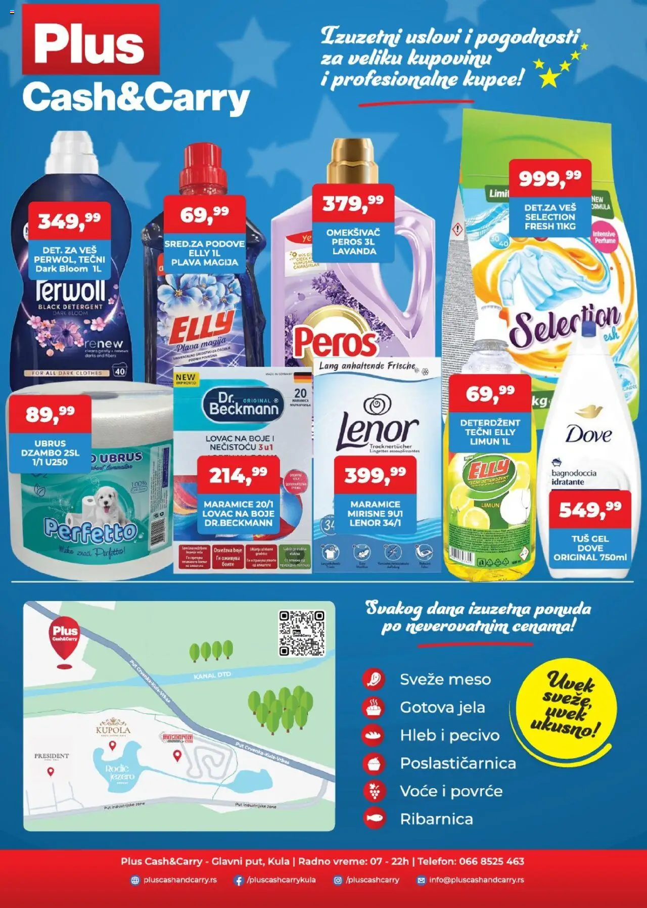 Plus Cash & Carry katalog - važi od 15.08.2025 | Strana: 4 | Proizvode: Lenor, Ubrus, Pecivo, Limun