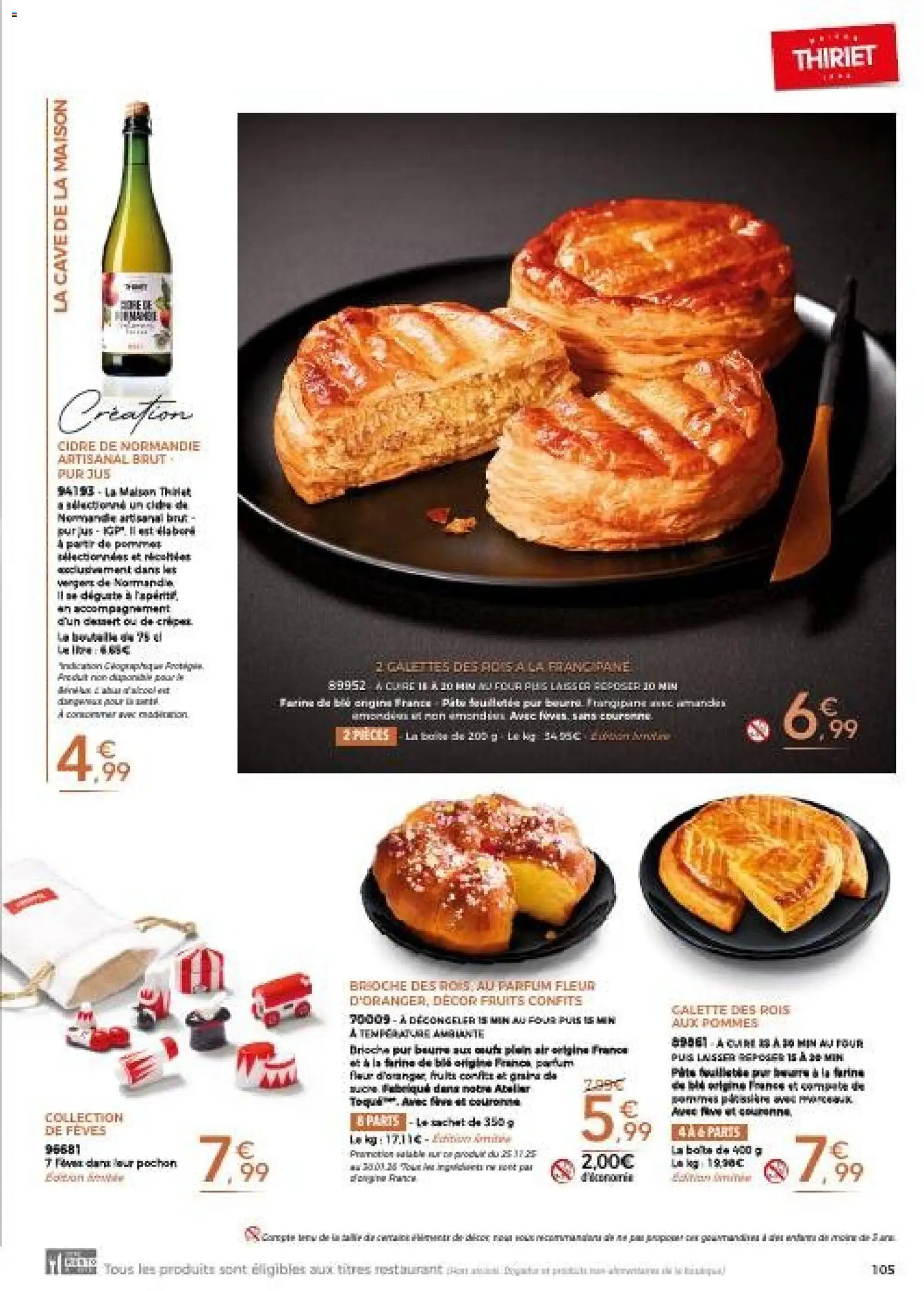 {H1} | Page: 105 | Produits: Pomme, Farine, Cidre, Pommes