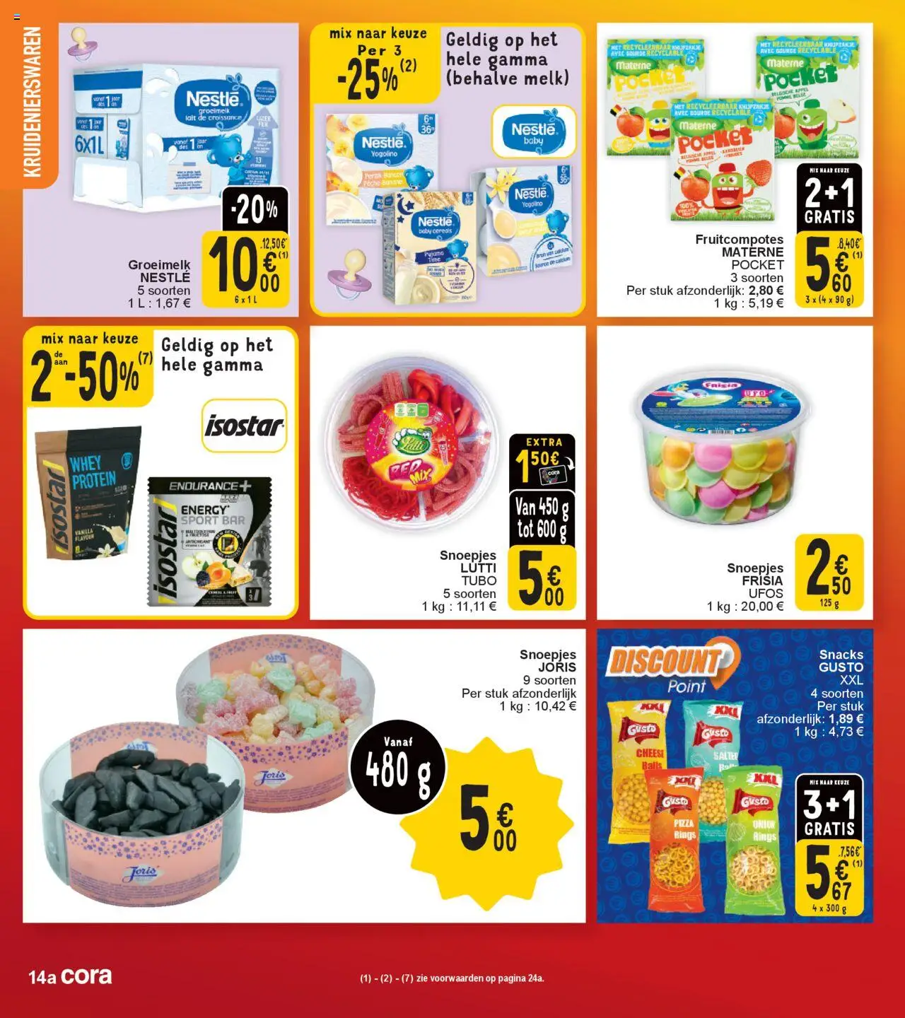  | Pagina: 14 | Producten: Pizza, Whey, Appel, Snacks