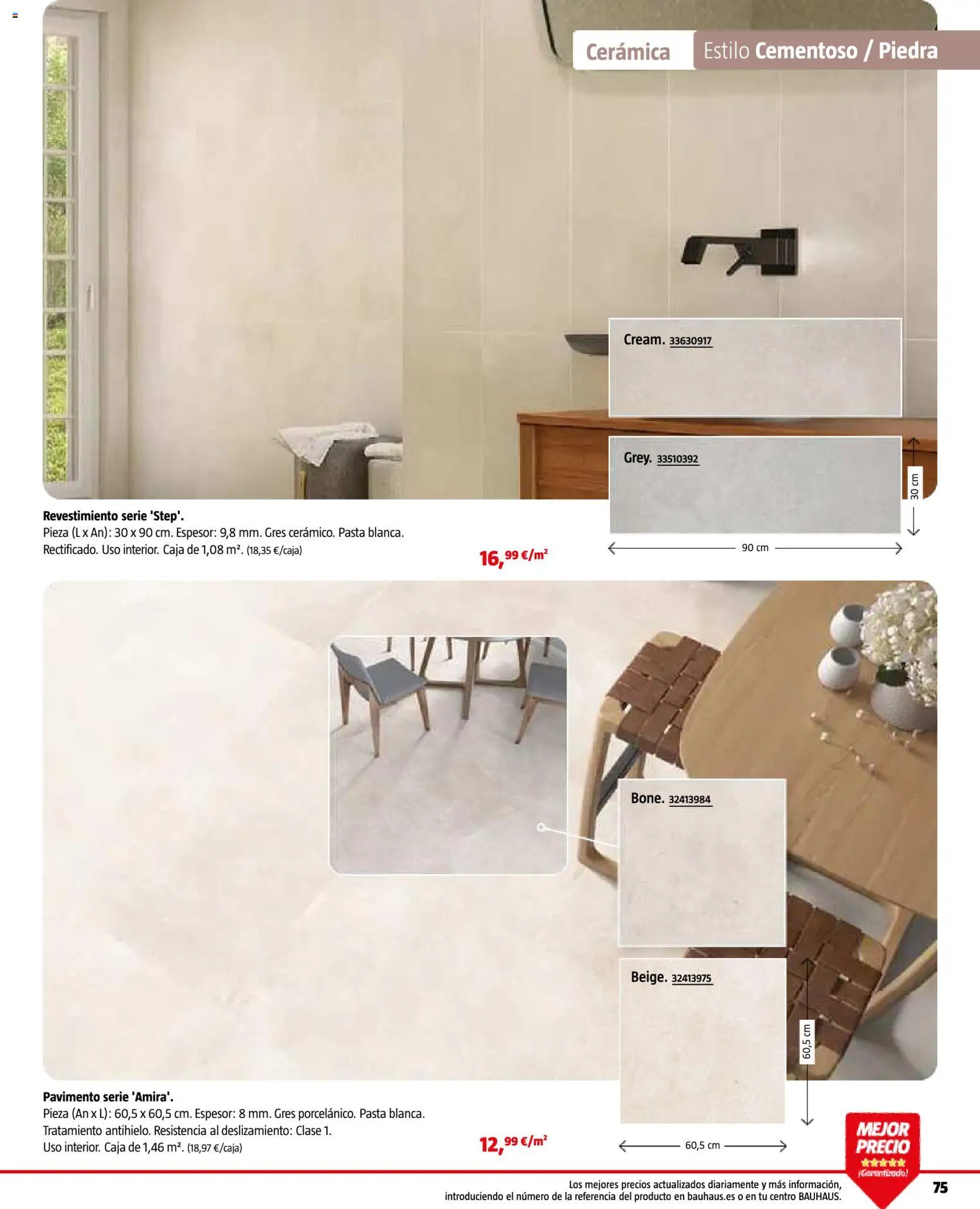 Bauhaus - Suelos y revestimientos │ válido desde el 24.02.2026 | Página: 75 | Productos: Pasta, Caja