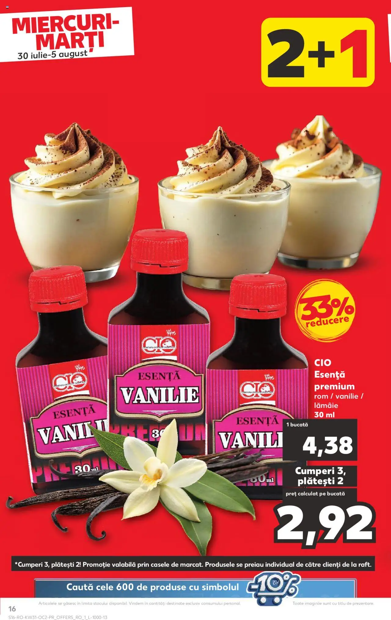 Kaufland RO akciós ujság - amely érvényes a következő dátumtól: 30.07.2025 | Oldal: 16