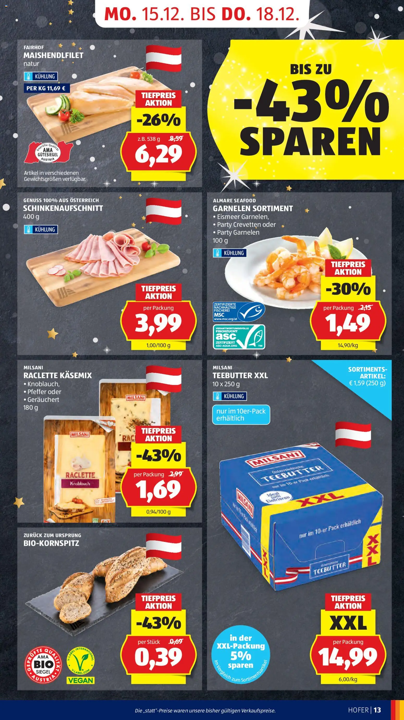 Hofer Flugblatt gültig ab 12.12.2025 | Seite: 21 | Produkte: Pfeffer, Knoblauch