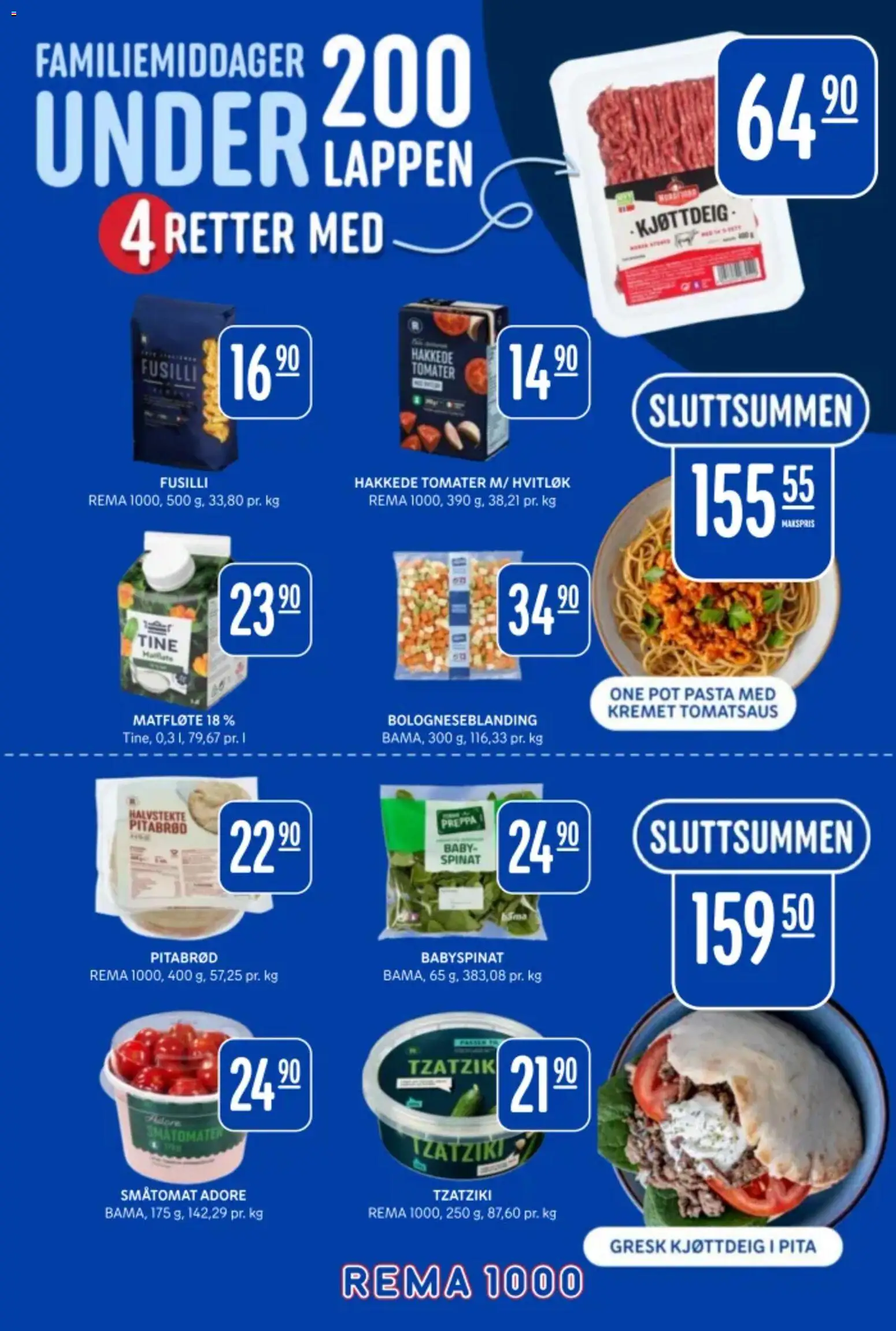 {H1} | Side: 2 | Produkter: Tomater, Кокосова стружка, Matfløte, Бекон