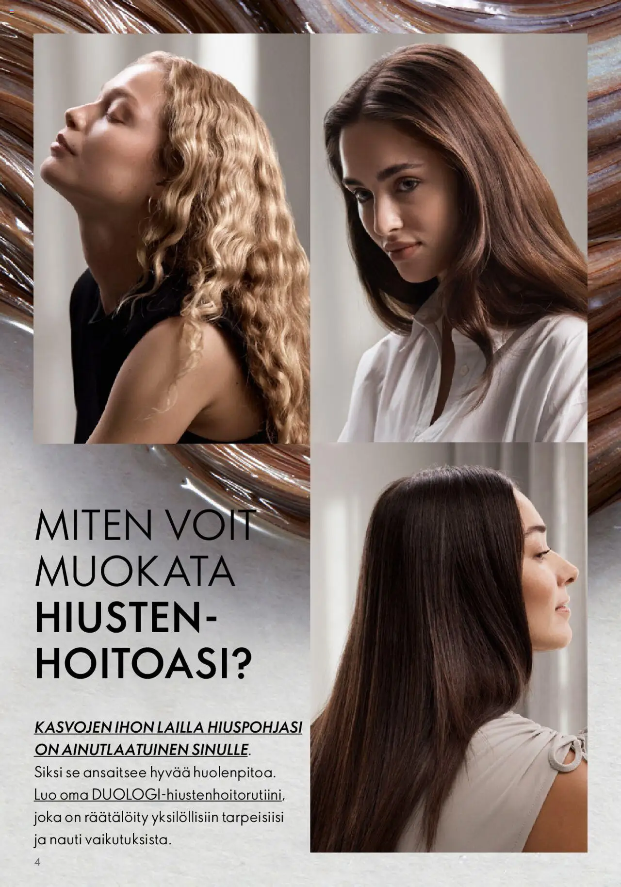  | Sivu: 4 | Tuotteet: Hiusten hajuste, Hiusten vitamiinit