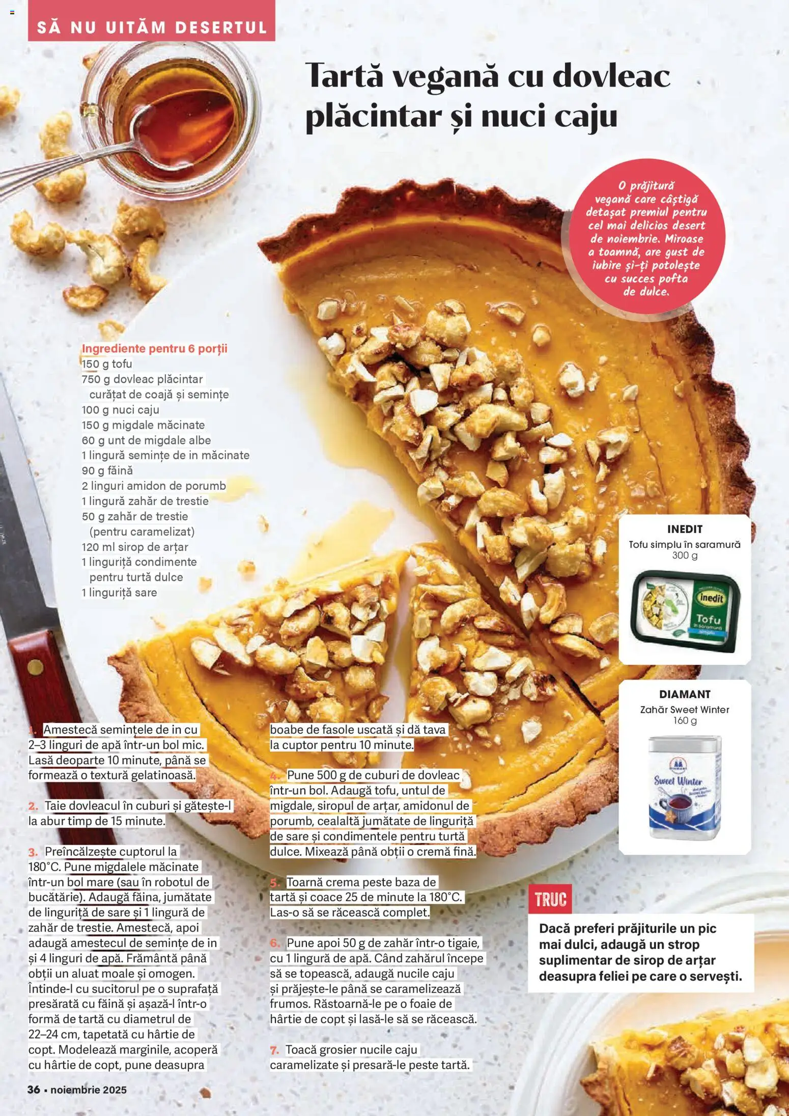 Noul catalog Mega Image – valabil de la 30.10.2025 | Pagină: 36 | Produse: Cuptor, Sirop de arțar, Caju, Sare