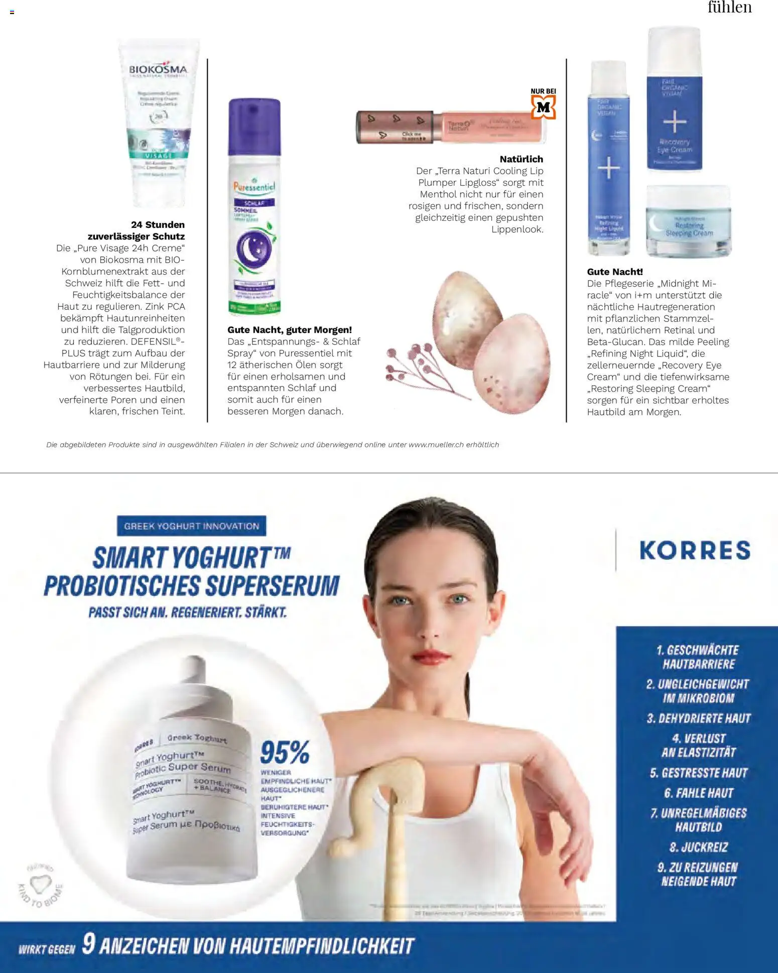 Müller aktionen Magazin – gültig ab 01.03.2026 | Seite: 31 | Produkte: Serum, Lipgloss, Peeling, Creme
