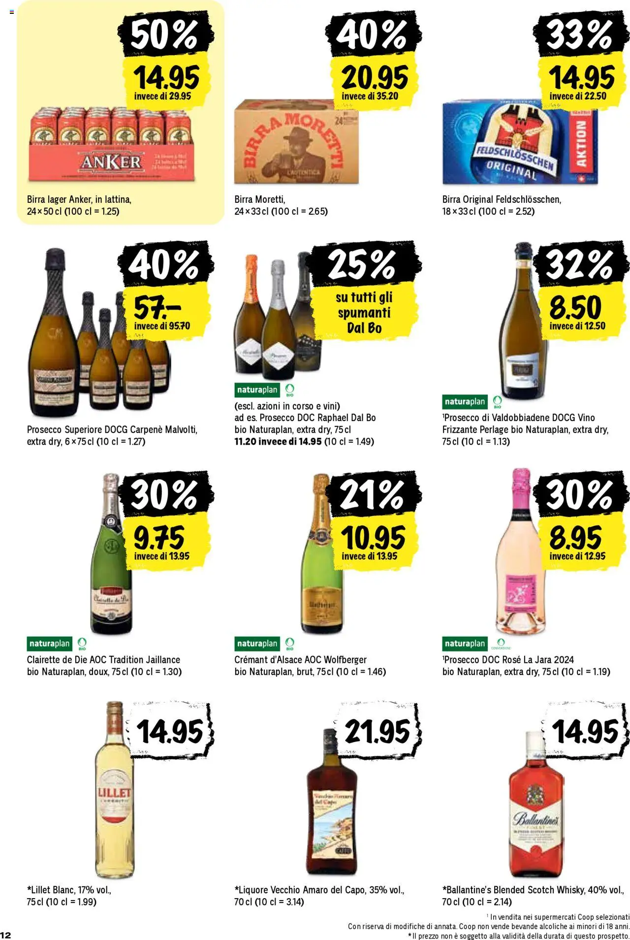 Coop - Una settimana di azioni ab 28.08.2025 | Seite: 12
