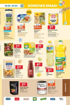Pogląd oferty "E.Leclerc gazetka" - ważna od 30.03.2026 | Strona: 13 | Produkty: Karta, Groszek, Olej, Majonez