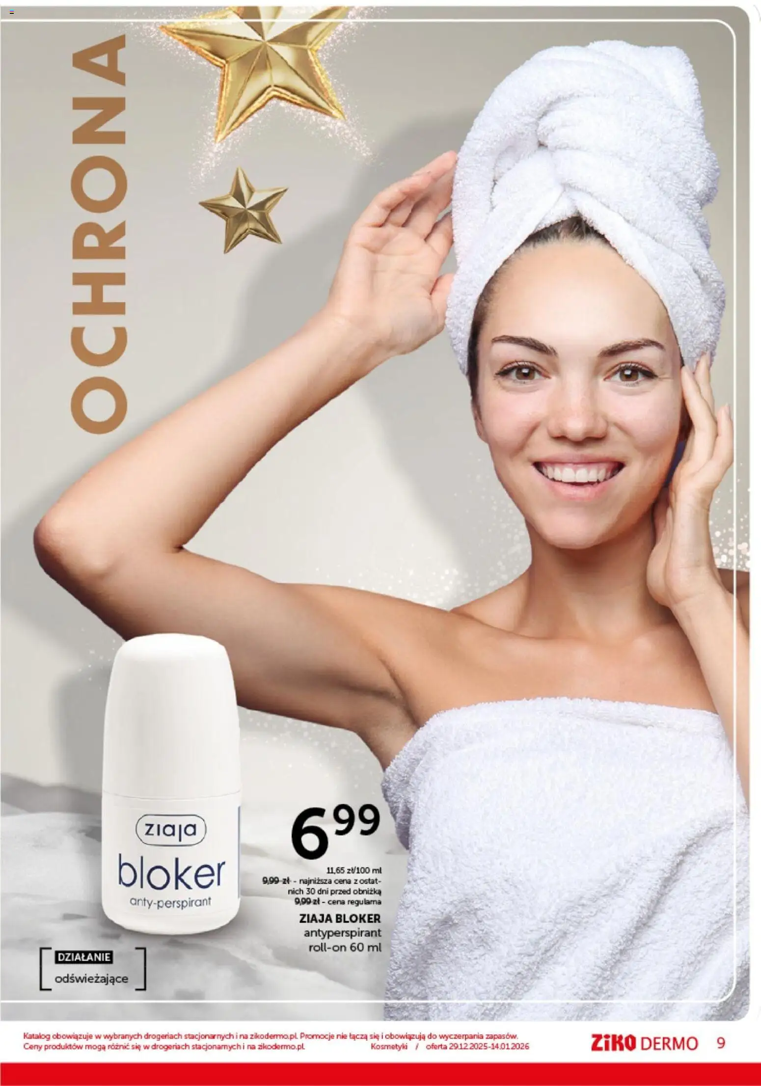 Ziko Gazetka od 29.12.2025 | Strona: 9 | Produkty: Kosmetyki, Antyperspirant