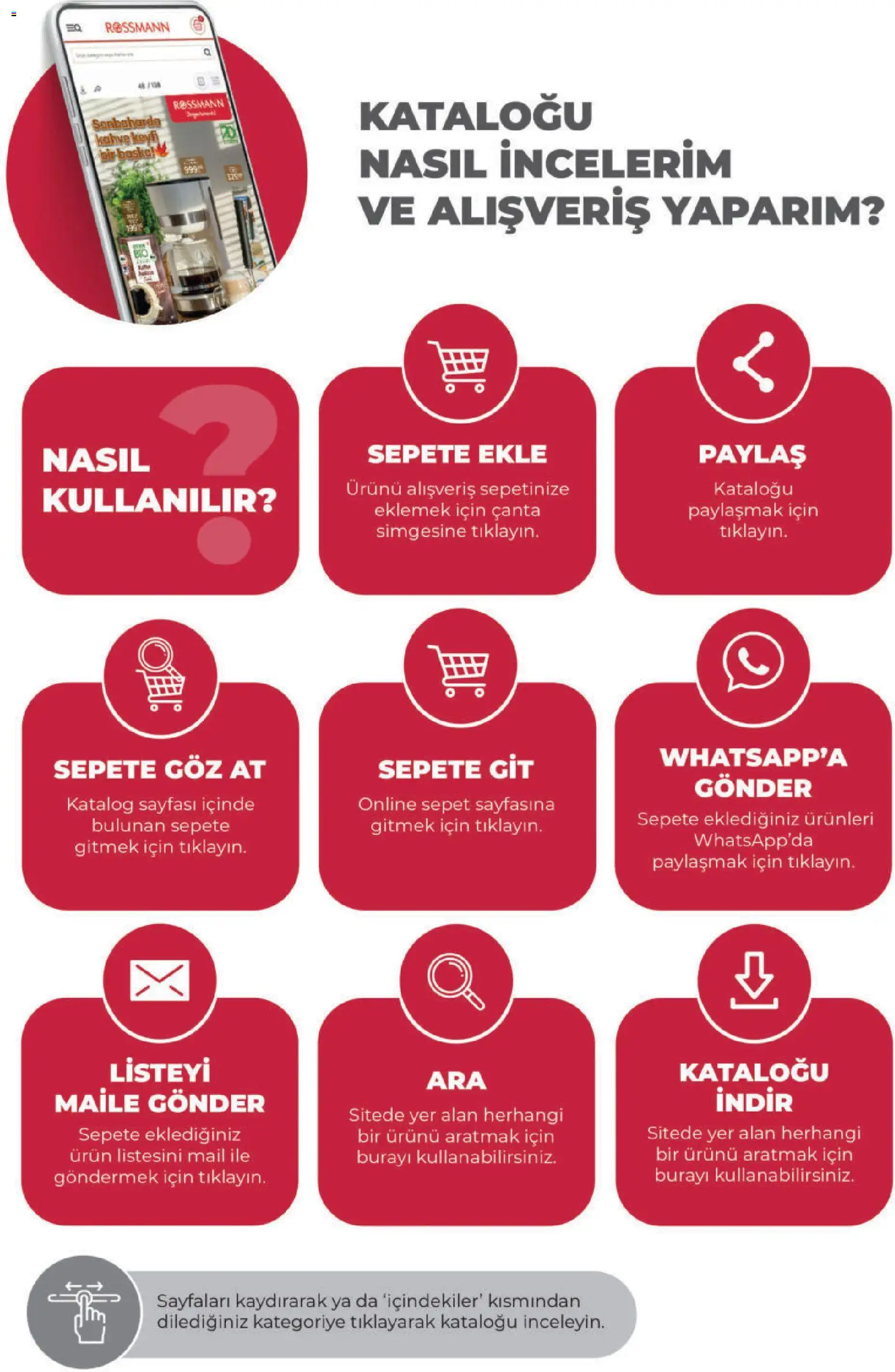 Rossmann aktüel ürünler kataloğu yayımlandı! Bu hafta 02 Şubat 2026 - 01 Mart 2026 günü Rossmann indirimli ürünleri