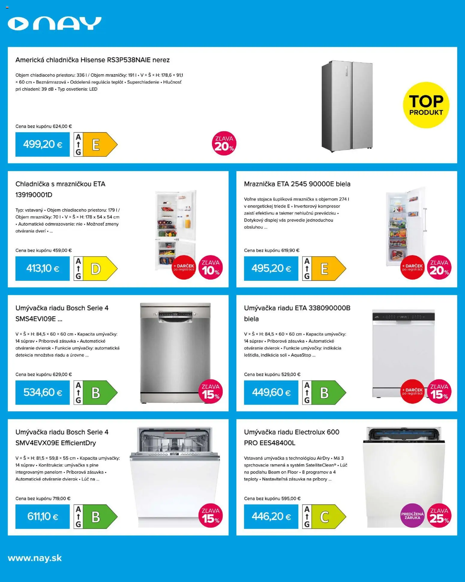 Nové NAY Elektrodom akcie – leták je platný od 09.02.2026 | Strana: 16