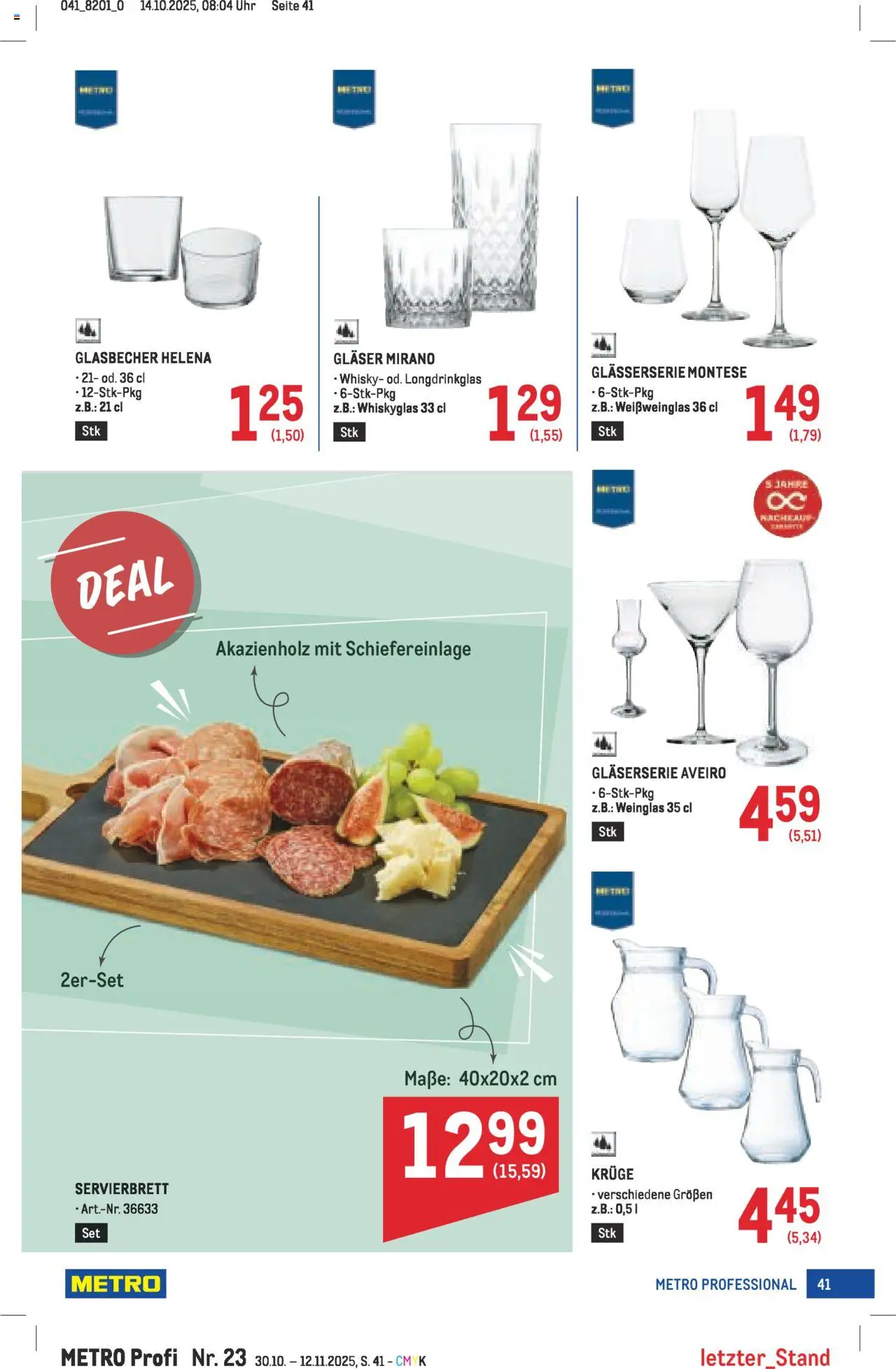 Metro angebote Profi gültig ab 30.10.2025 | Seite: 41 | Produkte: Uhr