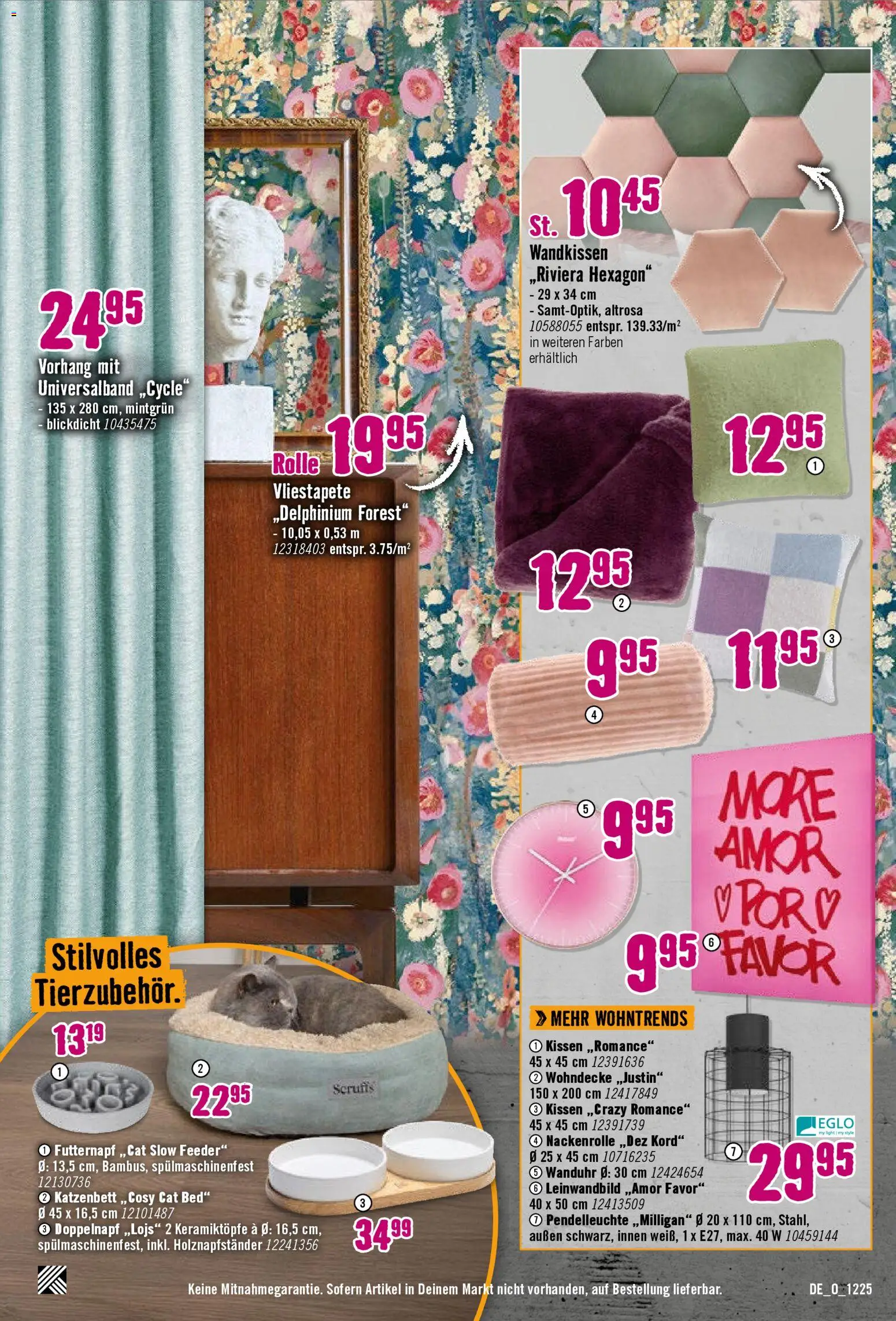 Hornbach Prospekt 	 – gültig ab 28.11.2025 | Seite: 18 | Produkte: Kissen, Vorhang