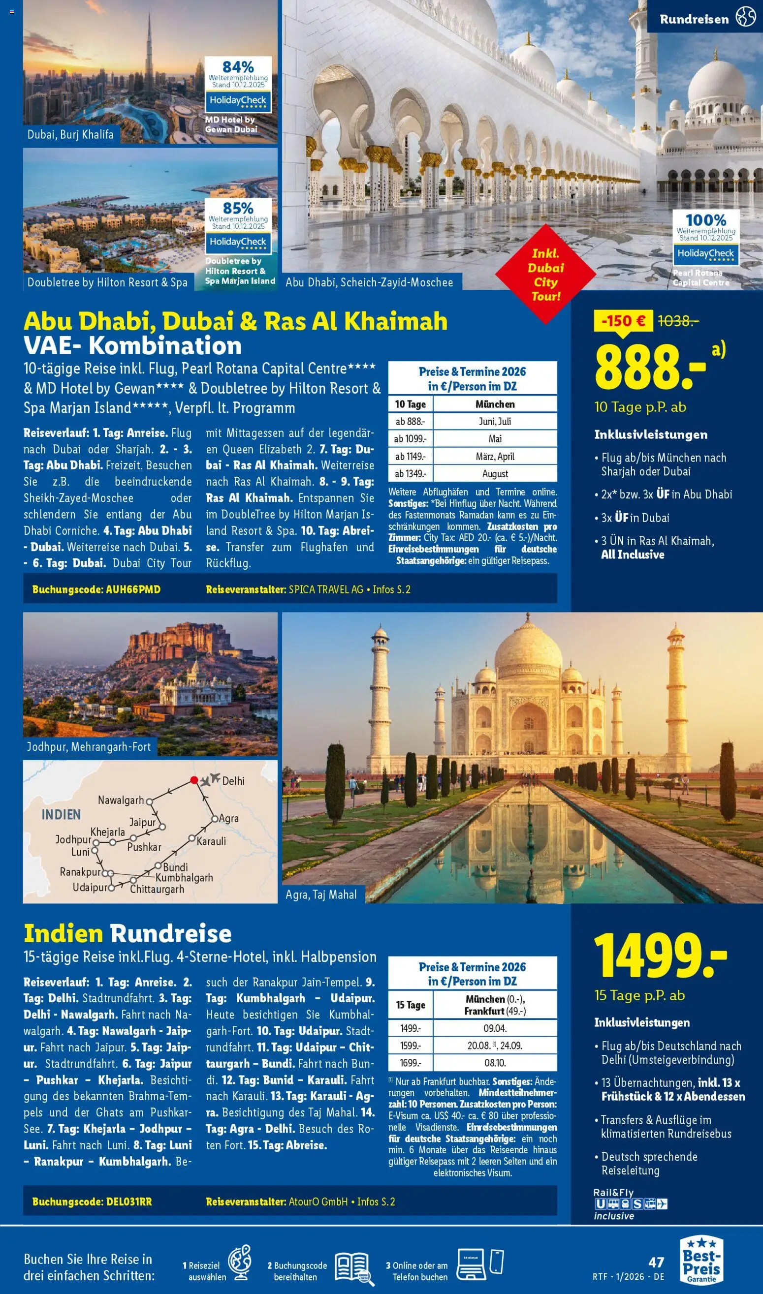 Lidl Reisen - Prospekt – gültig ab 14.01.2026 | Seite: 47 | Produkte: Telefon