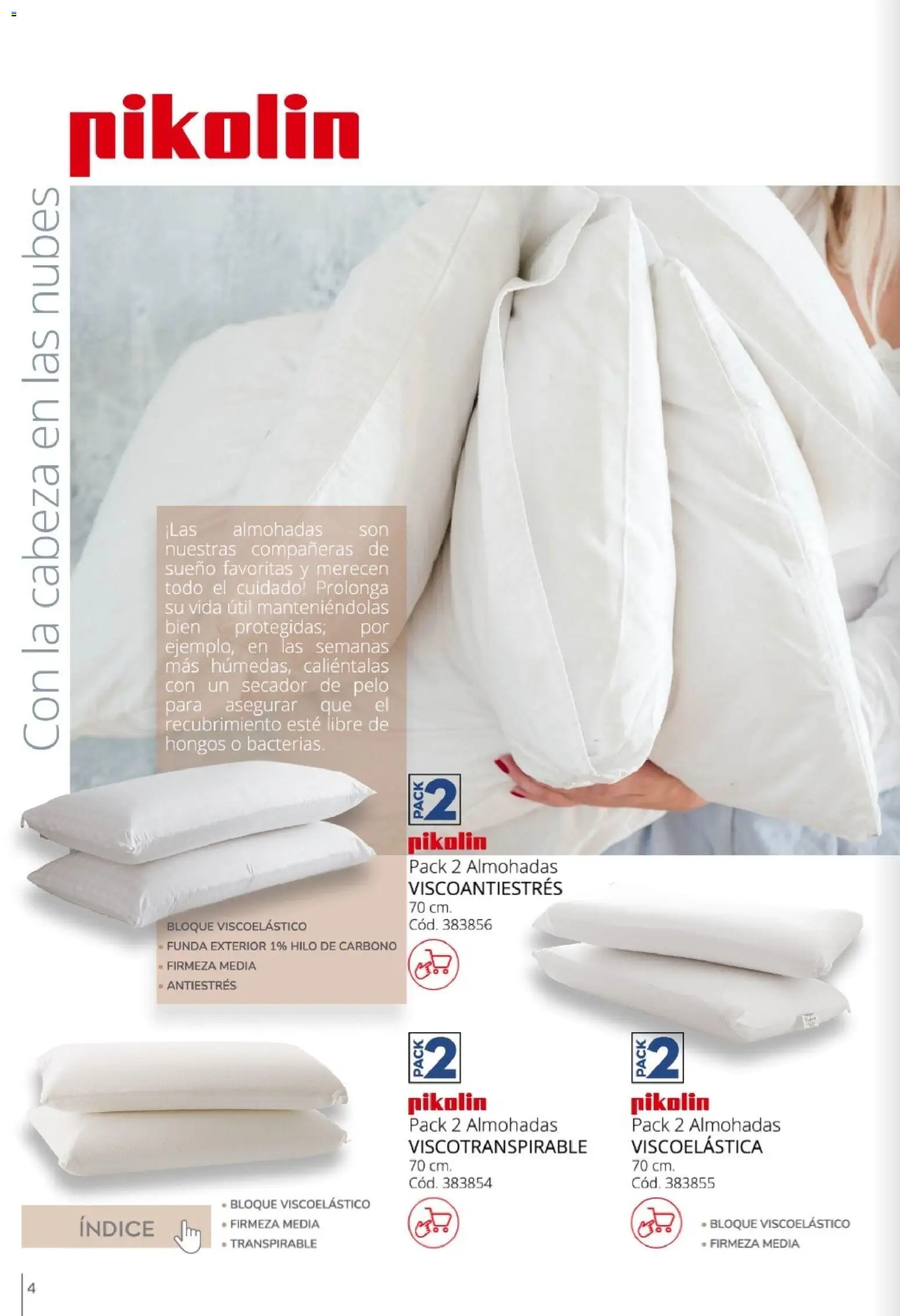 Conforama - Guía de textil 2026 │ válido desde el 05.02.2026 | Página: 4 | Productos: Funda, Secador de pelo