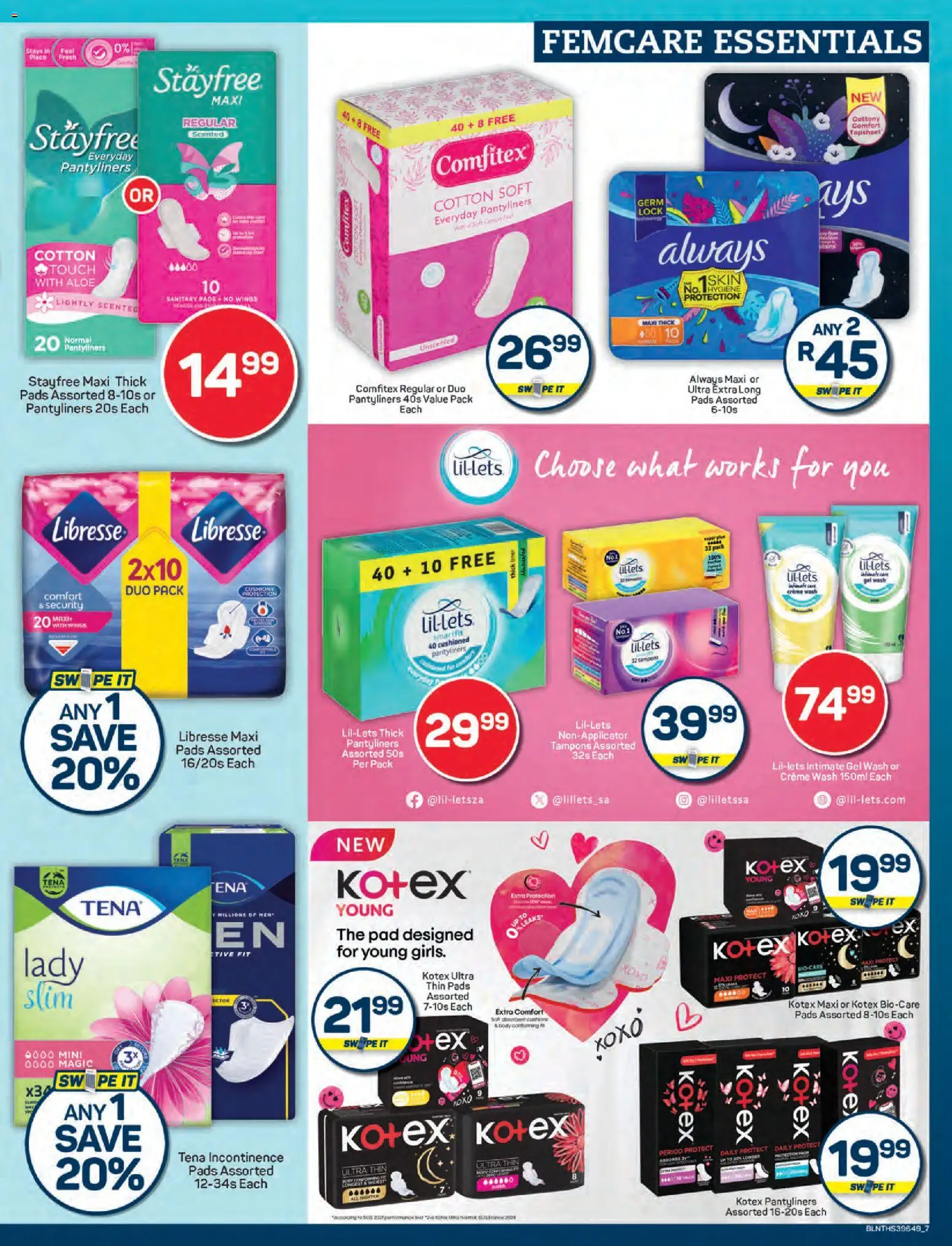 New Pick n Pay catalogue – valid from 25.02.2026 | Page: 7 | Products: Lock, Pads