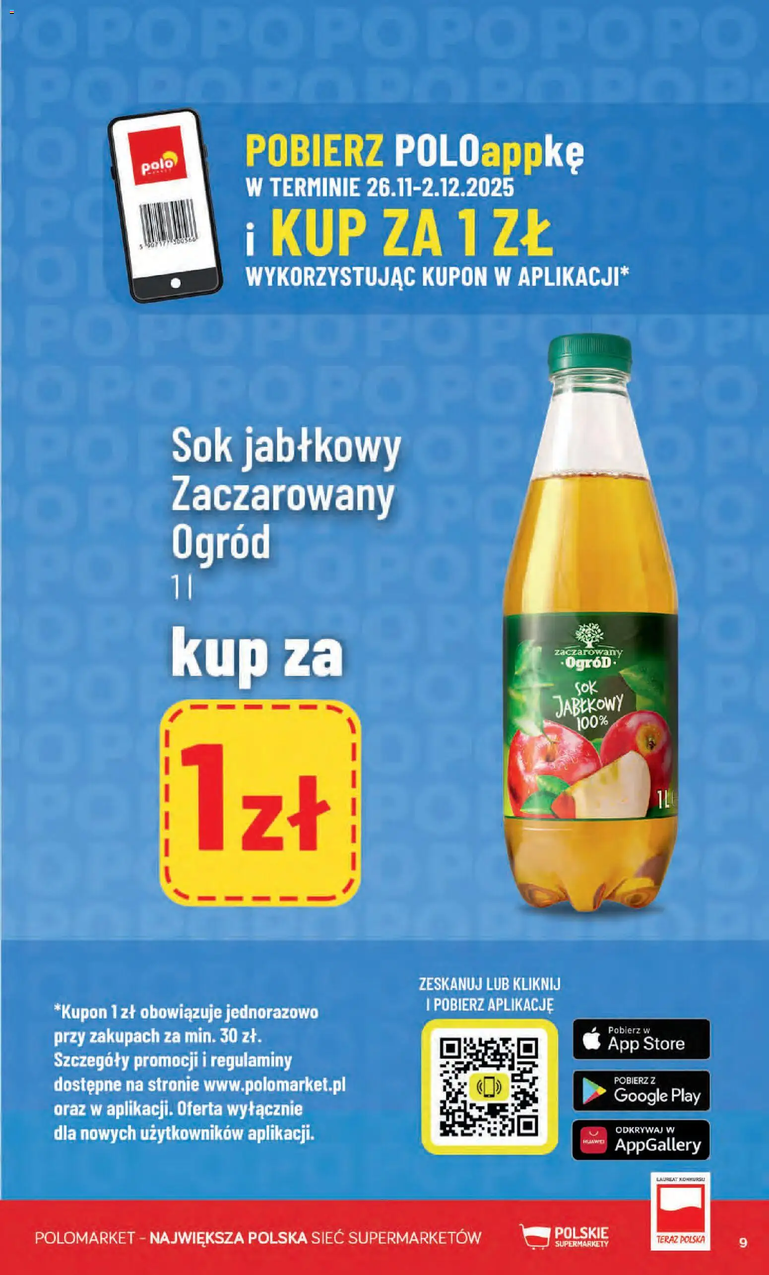 POLOmarket Black Friday od 26.11.2025 | Strona: 9 | Produkty: Sok jabłkowy, Sok