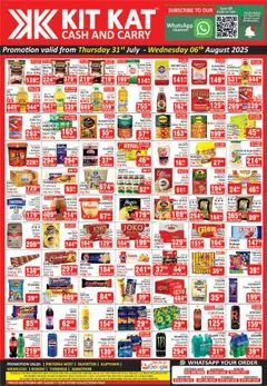Preview of KIT KAT Cash & Carry specials valid from 31.07.2025