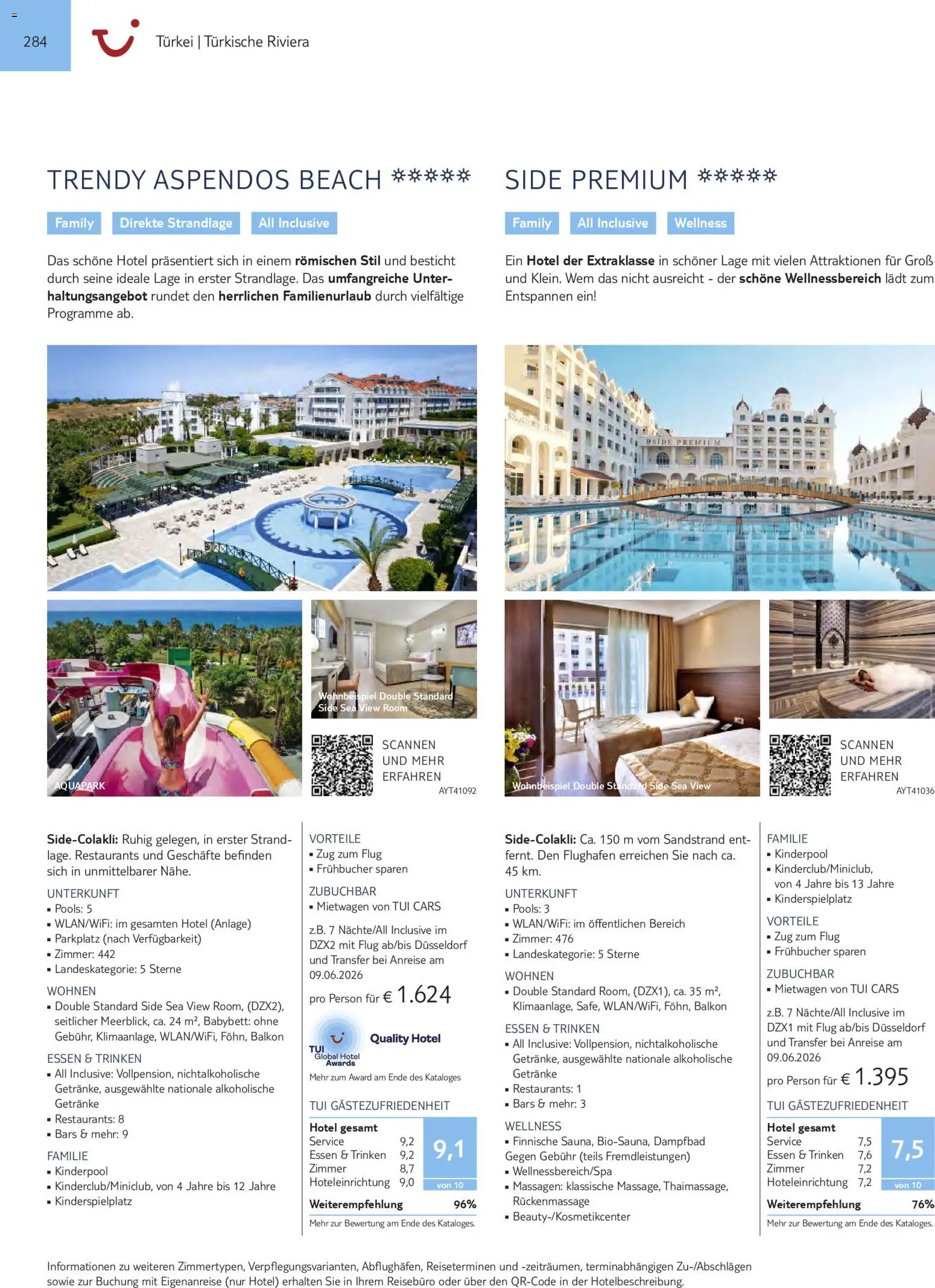 Aida  Südeuropa & Nordafrika 2026/27 – gültig ab 01.01.2026 | Seite: 284 | Produkte: Babybett