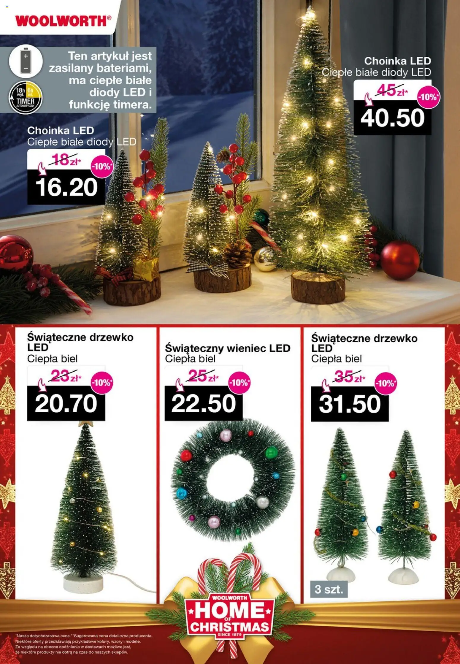 Woolworth Gazetka - Katalog świąteczny od 21.11.2025 | Strona: 29 | Produkty: Choinka, Wieniec