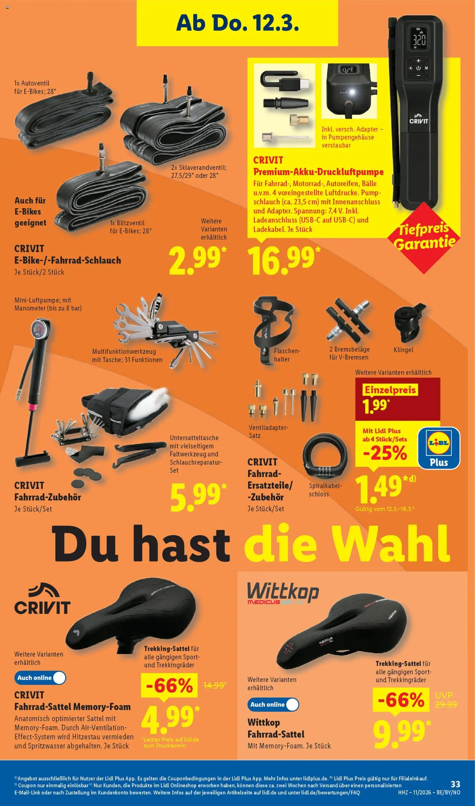 Lidl Prospekt Lüchow – gültig ab 09.03.2026 | Seite: 51 | Produkte: Adapter, Manometer