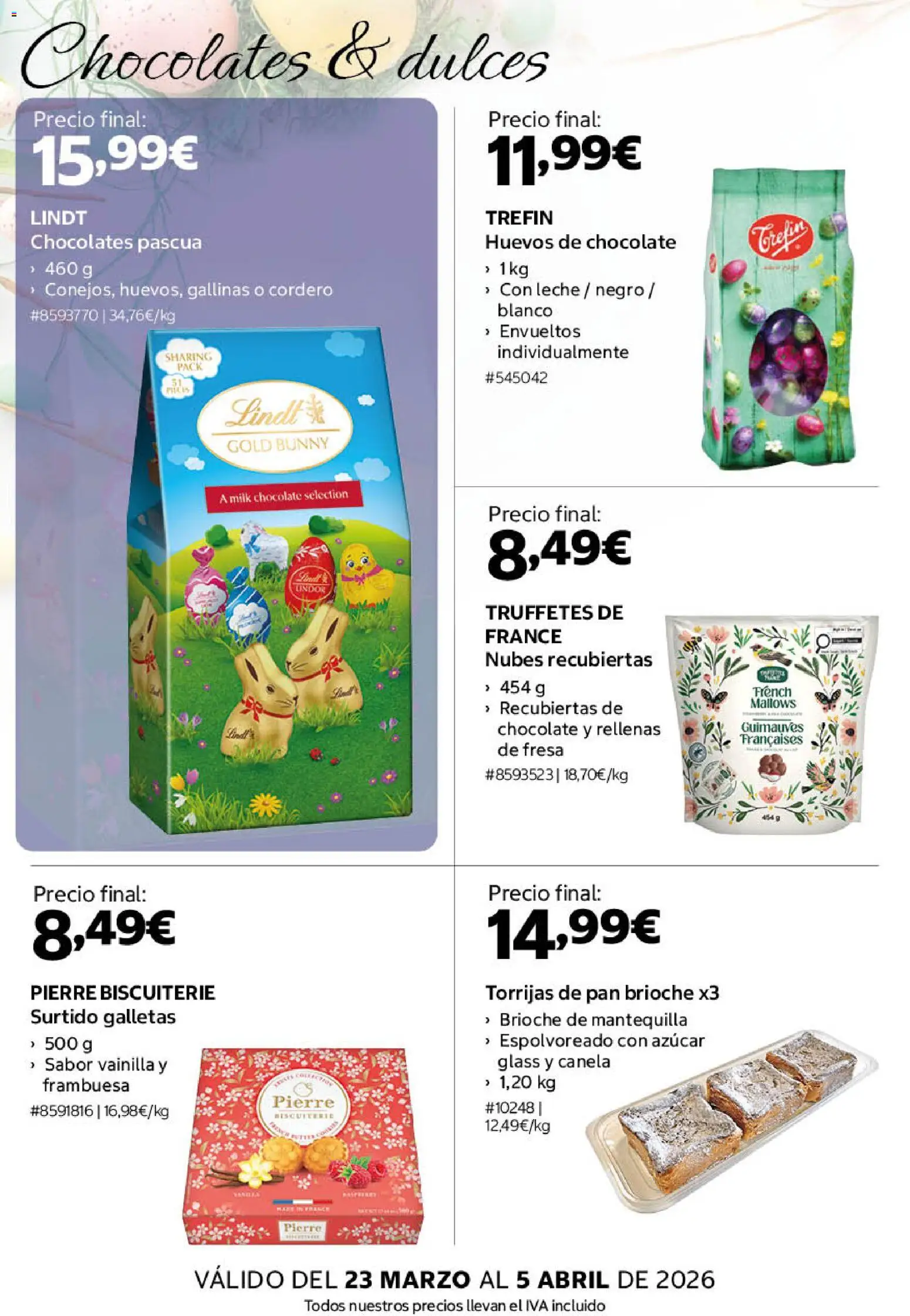 Costco catálogo │ válido desde el 23.03.2026 | Página: 2 | Productos: Leche, Pan, Chocolate, Συσκευή ροής