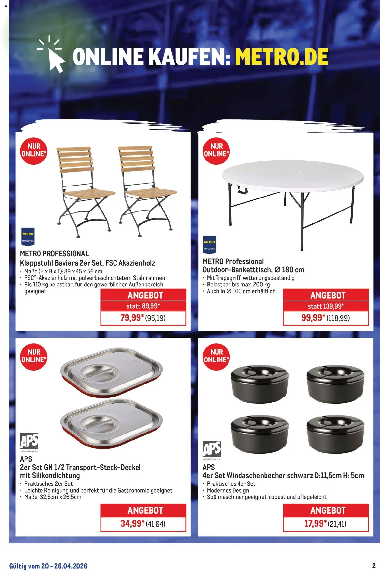 Metro Online: Wochen-Angebote – gültig ab 20.04.2026 | Seite: 2