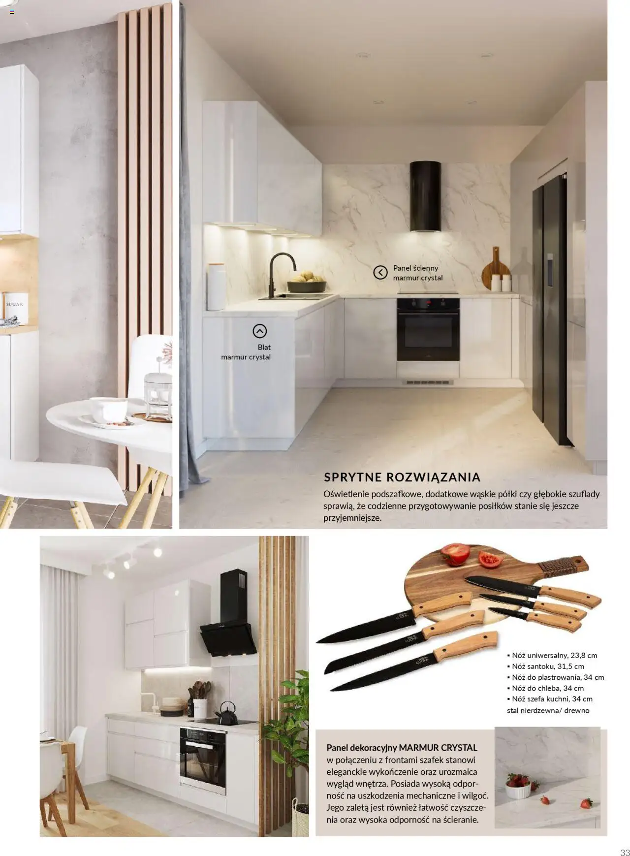 Salony Agata Gazetka - Kuchnie Qubik od 21.03.2025 | Strona: 33