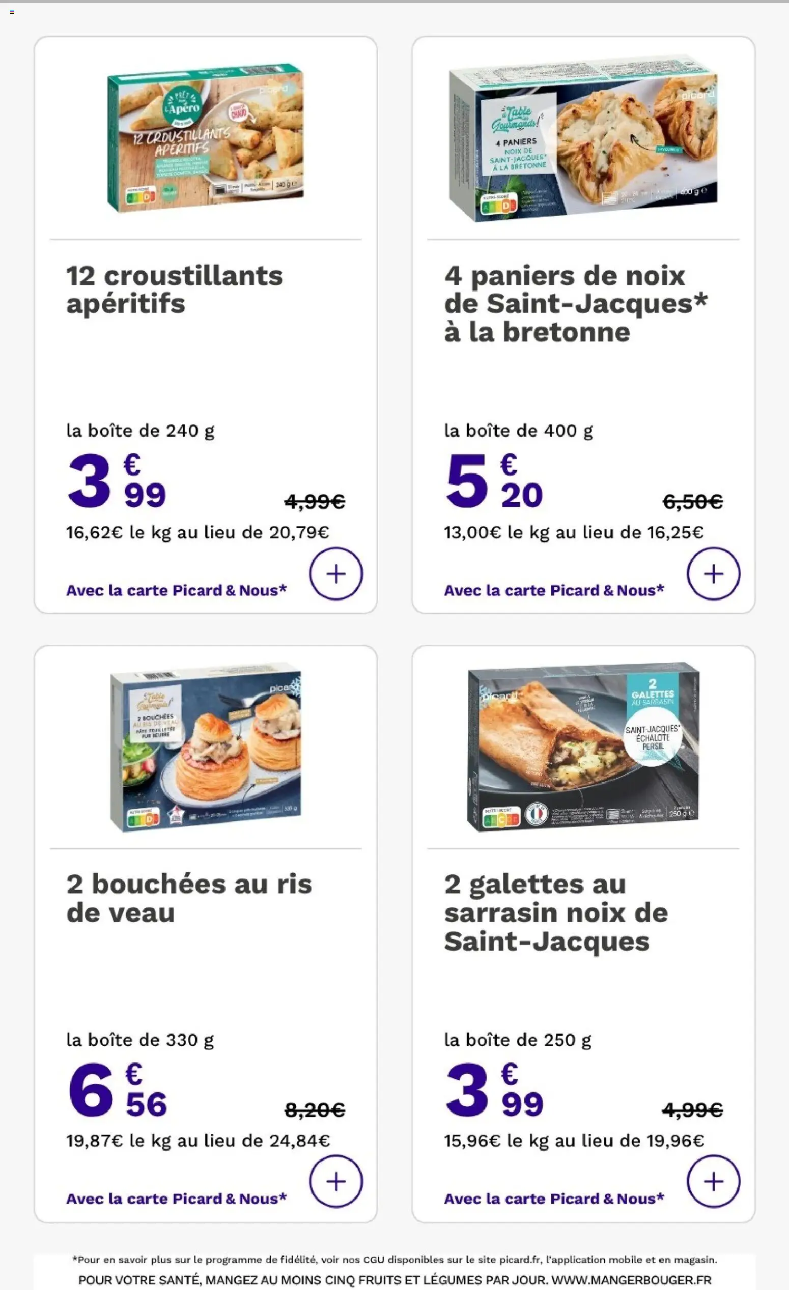 {H1} | Page: 14 | Produits: Ris de veau, Persil, Beurre, Noix