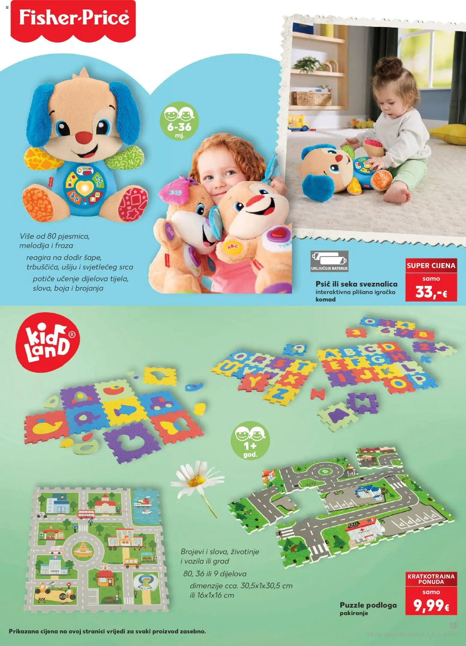 Kaufland katalog | vrijedi od 16.03.2026 | Stranica: 13 | Proizvodi: Baterije