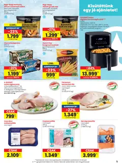 Spar Akciós újság - amely érvényes a következő dátumtól: 12.02.2026 | Oldal: 5 | Termékek: Gouda, Pulykamellfilé, Jégkrém, Csirkemell