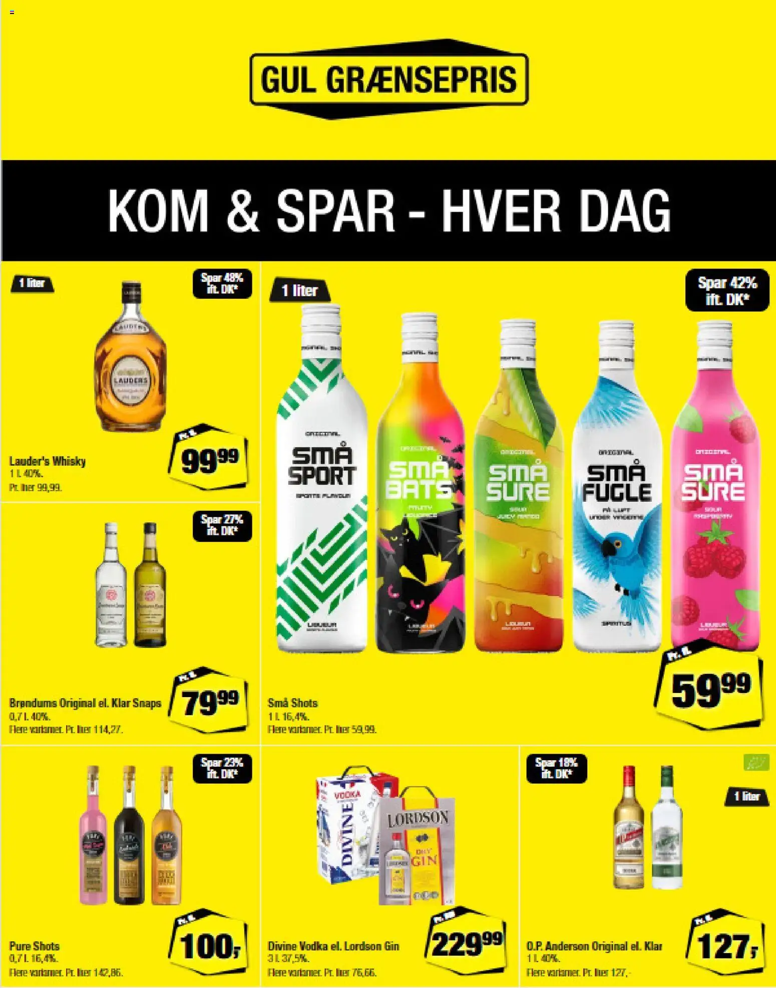 Calle tilbudsavis – gyldig fra 04.03.2026 | Side: 12 | Produkter: Gin, Vodka, Whisky