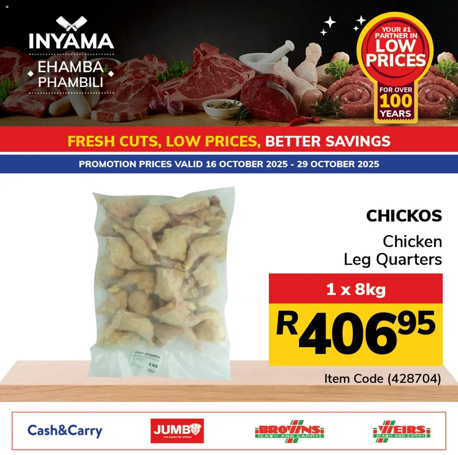 New Jumbo catalogue – valid from 16.10.2025 | Page: 1 | Products: Chicken