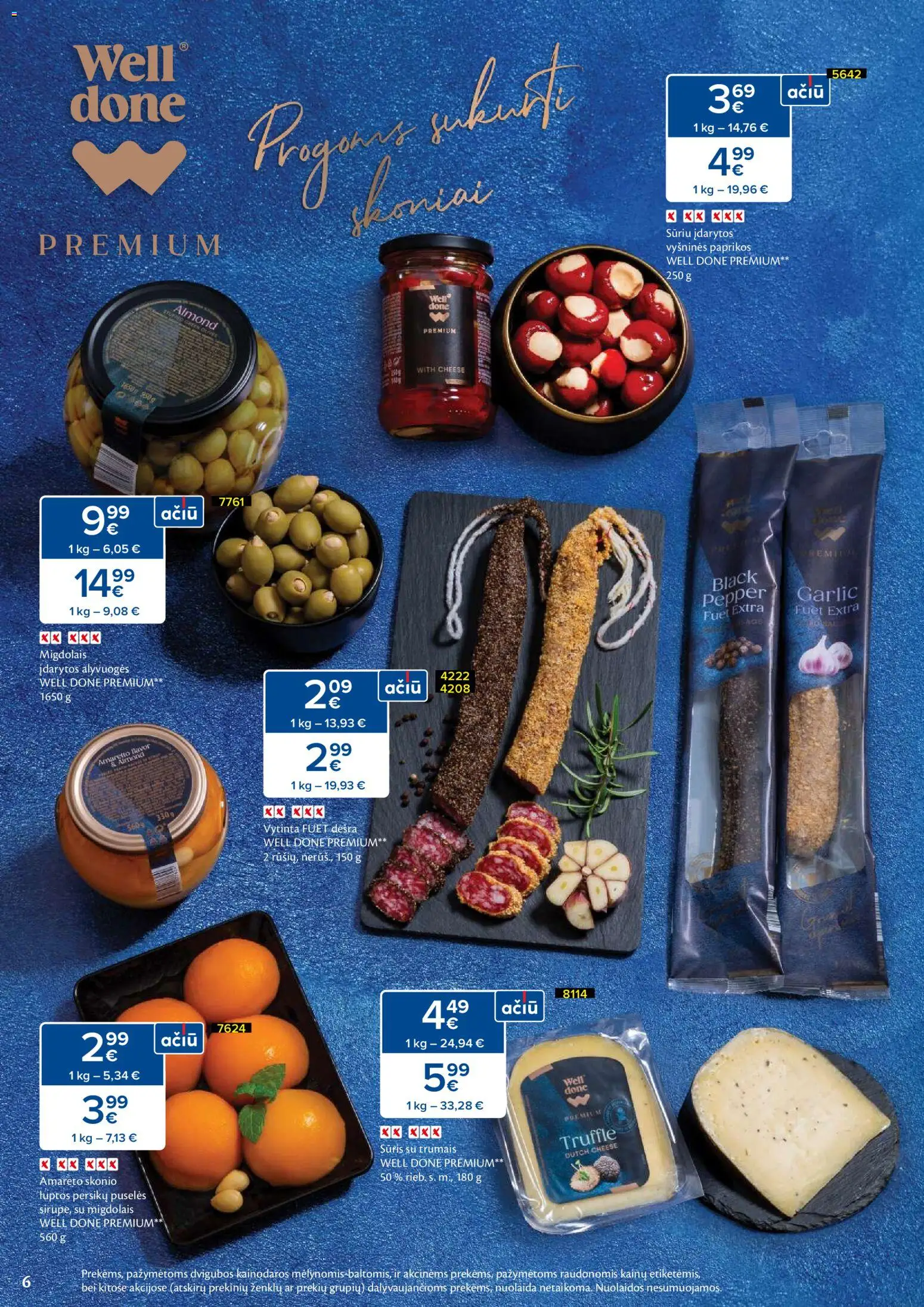 MAXIMA akcijos nuo 25.11.2025 | Puslapis: 6 | Prekių: Sūris, Dešra