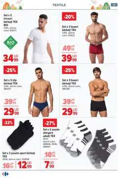 Ofertele Carrefour valabile de la 25.03.2026 | Pagină: 61 | Produse: Șosete, Slip, Boxeri