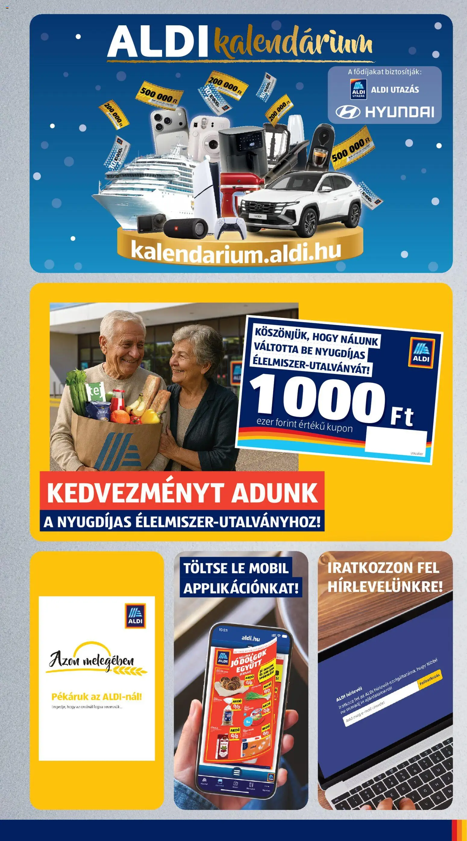 Aldi akciós ujság - amely érvényes a következő dátumtól: 30.10.2025 | Oldal: 3
