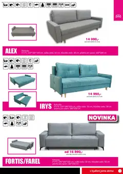 Jamall nábytek leták od 03.02.2025 | Strana: 15 | Produkty: Silikon, Pohovka