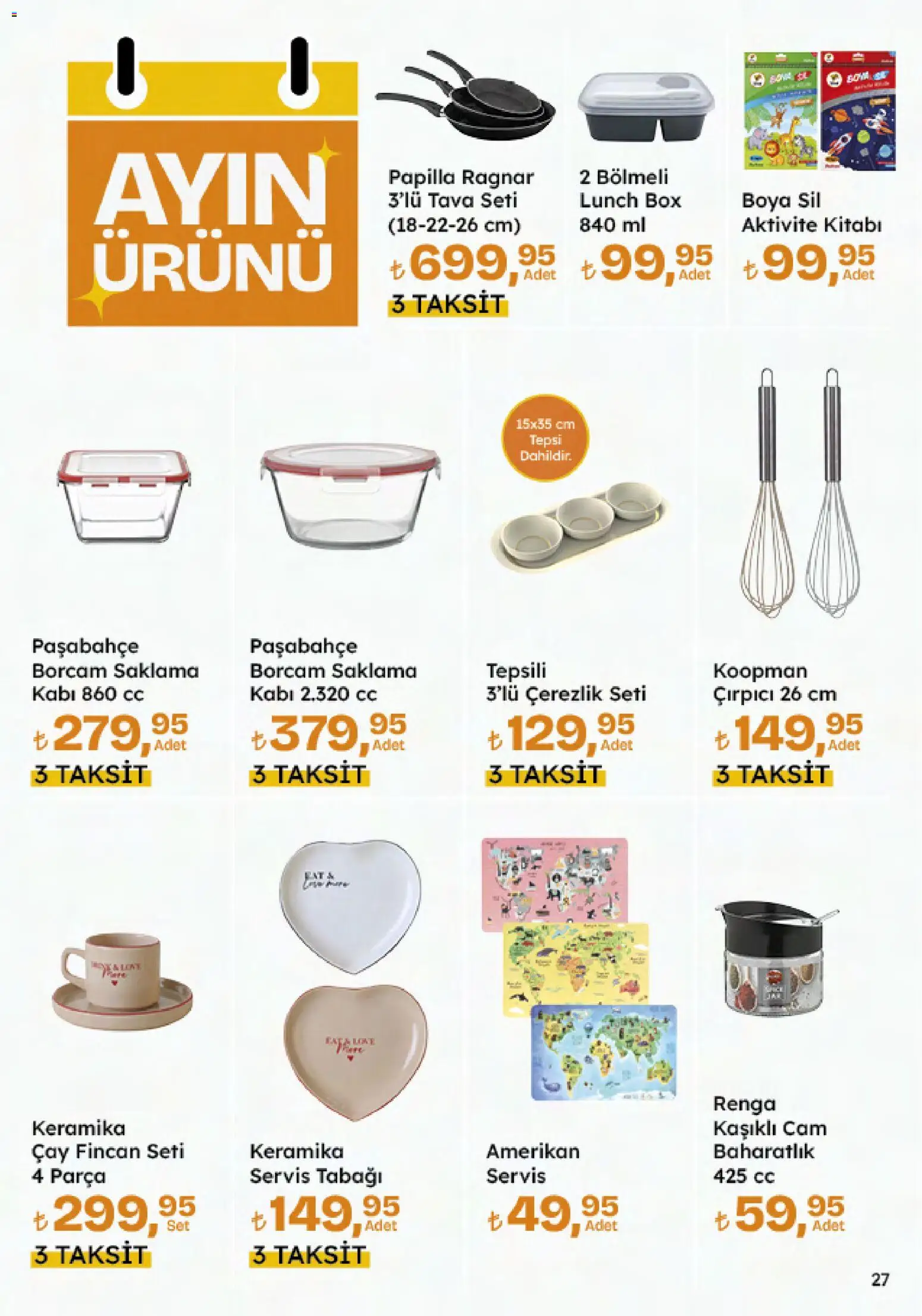 Migros Katalog - Migroskop - 26.02.2026 tarihinden itibaren geçerlidir | Sayfa: 135 | Ürünler: Çırpıcı, Baharatlık, Çay, Tepsi