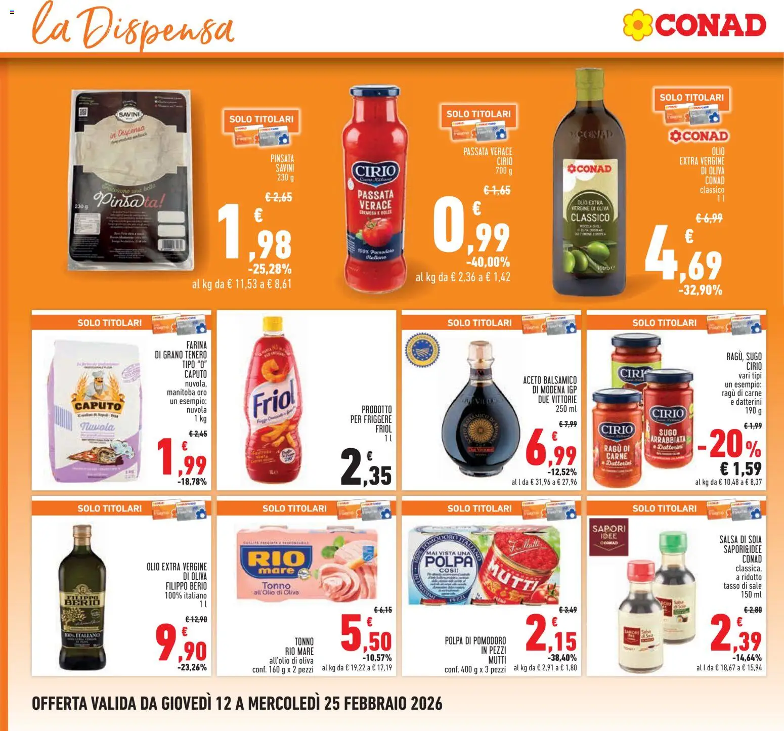 Volantino Conad del 12.02.2026 | Pagina: 14