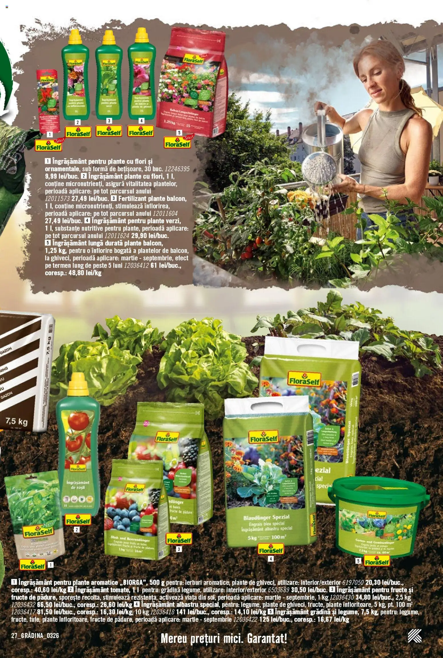 Noul catalog Hornbach – valabil de la 23.03.2026 | Pagină: 27 | Produse: Pește, Demirhindi, Fructe