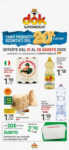 Anteprima del volantino DOK Calabria catalogo valido a partire dal 21.08.2025